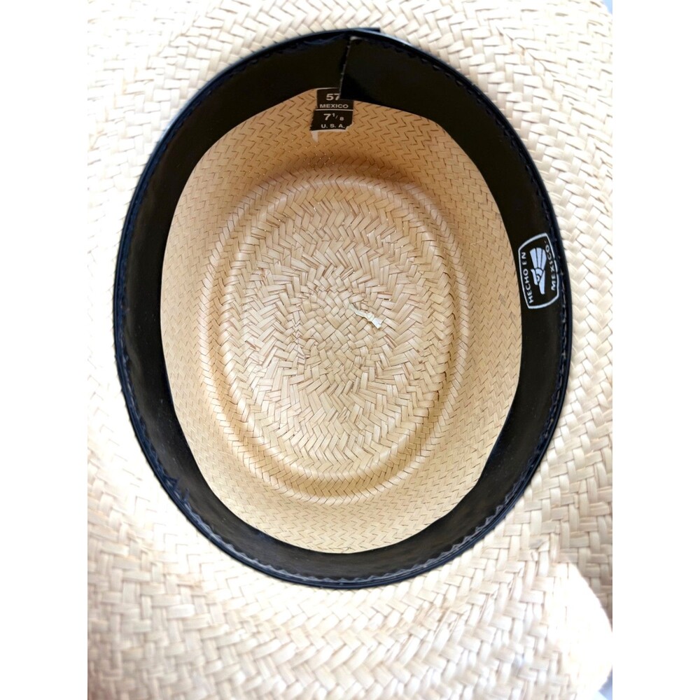 Vintage 1992 Western Gambler Hat Size 7 1/8 Never Worn Wide Brim Cowboy Hat - Picture 8 of 11